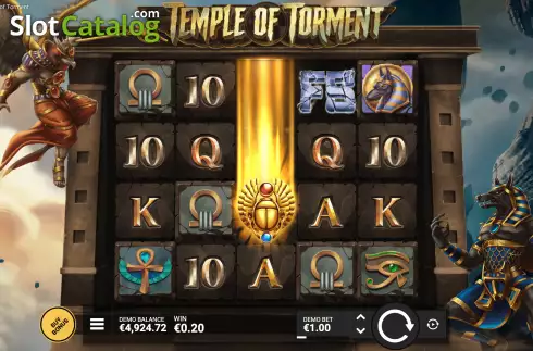 Скрин4. Temple of Torment слот