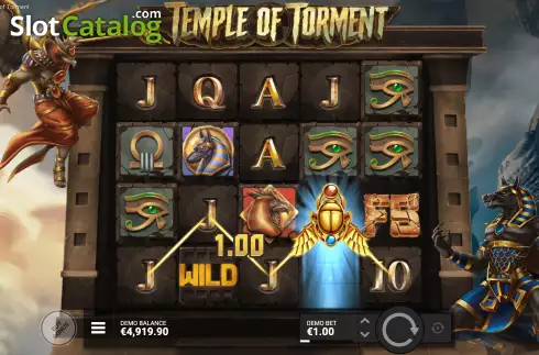 Скрин5. Temple of Torment слот