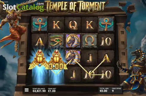 Скрин8. Temple of Torment слот