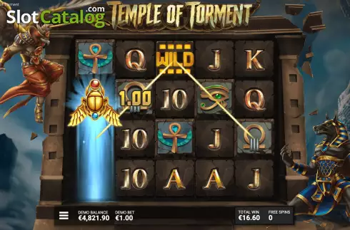 Скрин9. Temple of Torment слот
