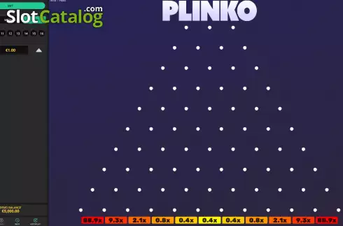 Скрин4. Plinko (Hacksaw Gaming) слот