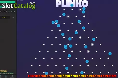Скрин8. Plinko (Hacksaw Gaming) слот