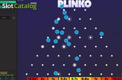Скрин9. Plinko (Hacksaw Gaming) слот