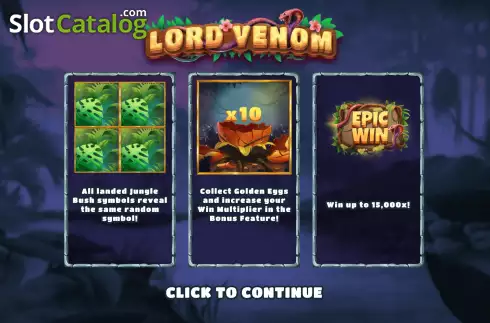 Скрин2. Lord Venom слот