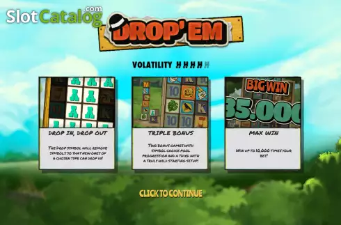 Скрин2. Drop ‘Em слот