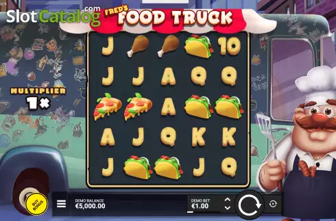 Скрин3. Fred’s Food Truck слот