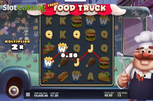 Скрин6. Fred’s Food Truck слот