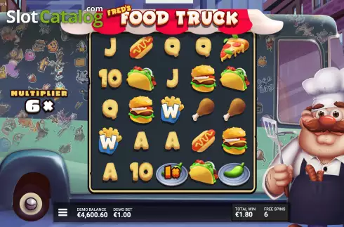 Скрин7. Fred’s Food Truck слот