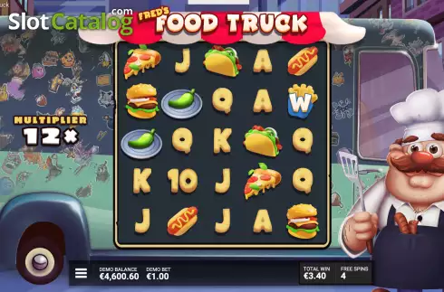 Скрин9. Fred’s Food Truck слот