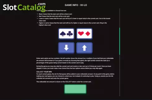 Скрин6. Hi-Lo (Hacksaw Gaming) слот