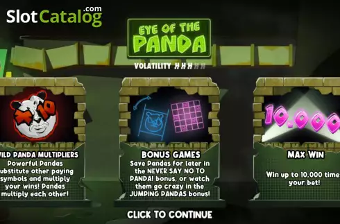 Скрин2. Eye of the Panda слот