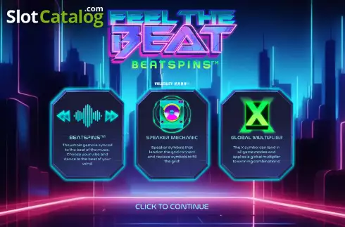 Скрин2. Feel the Beat слот