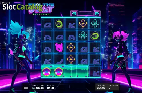 Скрин8. Feel the Beat слот
