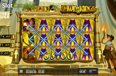 Скрин5. Dawn of Kings слот