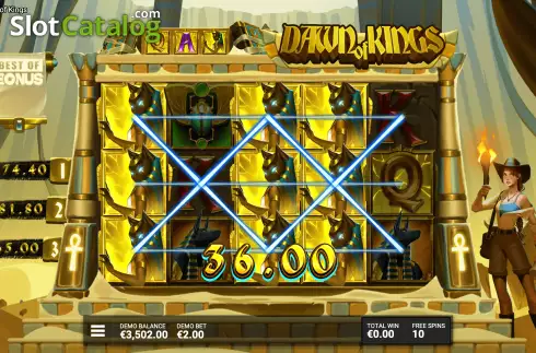 Скрин6. Dawn of Kings слот