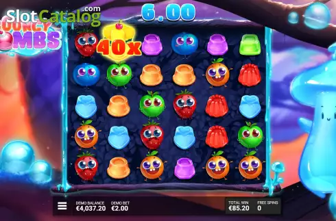Скрин9. Bouncy Bombs слот