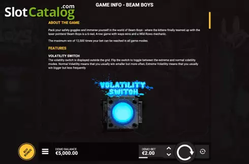 Скрин8. Beam Boys слот