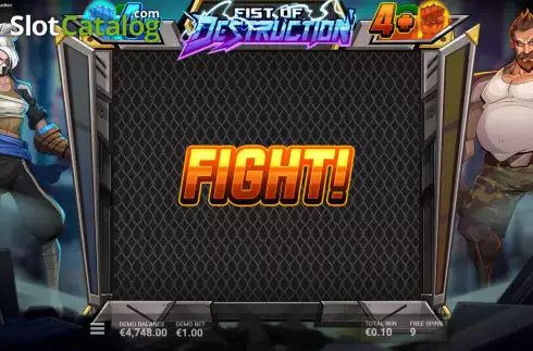 Скрин9. Fist of Destruction слот