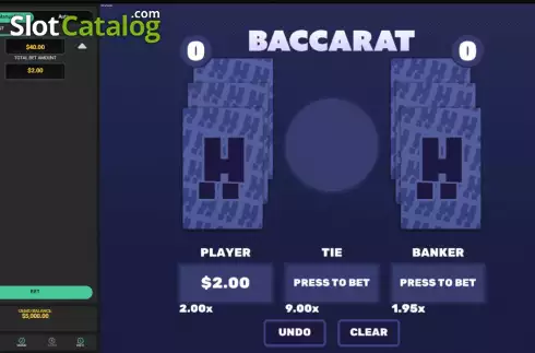 Скрин2. Baccarat (Hacksaw Gaming) слот