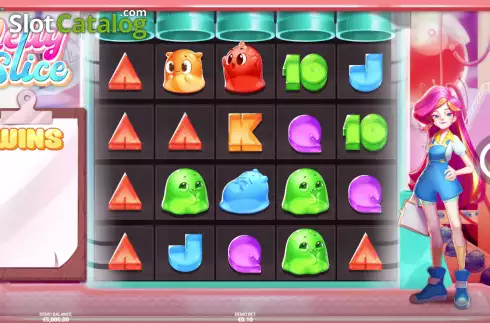Скрин2. Jelly Slice слот