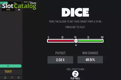 Скрин2. Dice Dare2Win слот