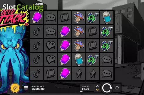 Скрин3. Octo Attack слот
