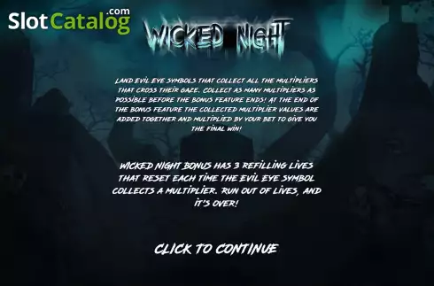 Скрин9. Evil Eyes слот