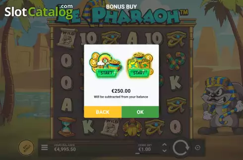 Скрин6. Le Pharaoh слот