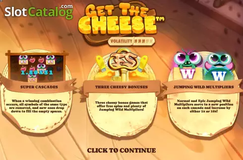 Скрин2. Get The Cheese слот