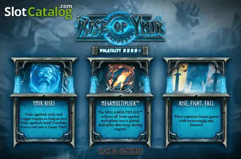 Скрин2. Rise of Ymir слот
