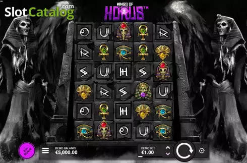 Скрин3. Wings of Horus слот