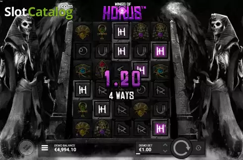 Скрин4. Wings of Horus слот