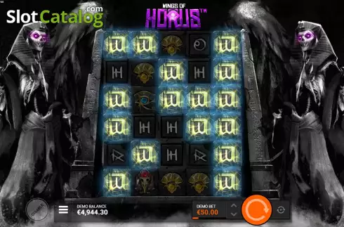 Скрин7. Wings of Horus слот