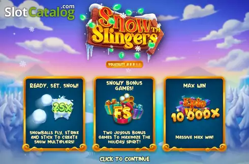 Скрин2. Snow Slingers слот