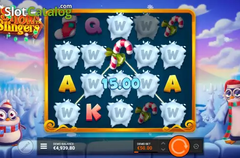 Скрин8. Snow Slingers слот