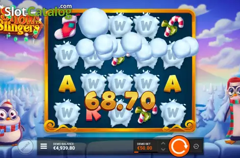 Скрин9. Snow Slingers слот