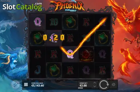 Скрин3. Phoenix DuelReels слот