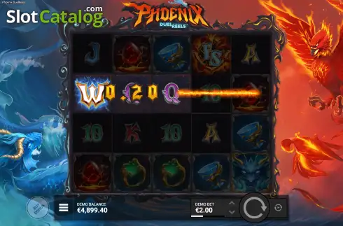 Скрин4. Phoenix DuelReels слот
