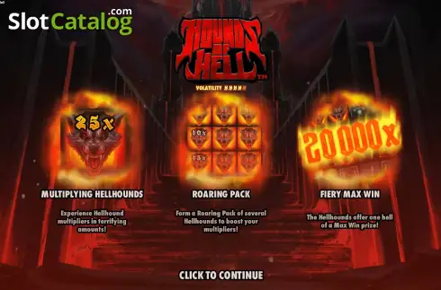 Скрин2. Hounds of Hell слот
