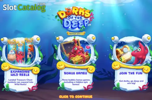 Скрин2. Dorks of the Deep слот