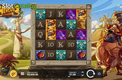 Скрин3. Strength of Hercules слот
