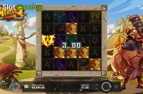 Скрин4. Strength of Hercules слот