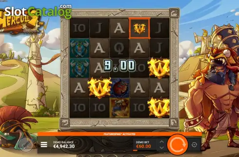 Скрин6. Strength of Hercules слот