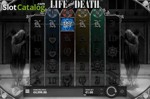 Скрин4. Life and Death слот