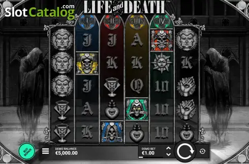 Скрин3. Life and Death слот