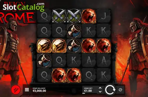 Скрин3. Reign of Rome слот