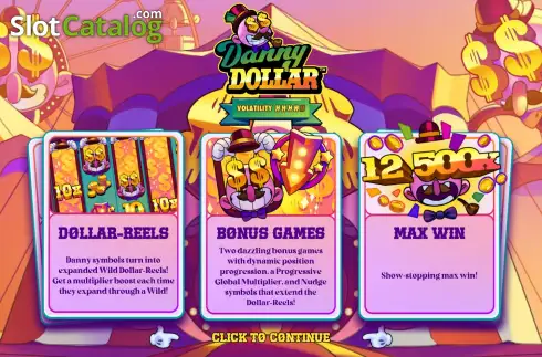 Скрин2. Danny Dollar слот