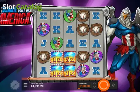 Скрин7. Ultimate Slot of America слот