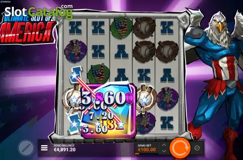 Скрин8. Ultimate Slot of America слот