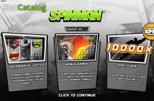 Скрин1. Spinman слот